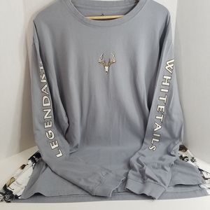 Legendary Whitetails Gray Long Sleeve Tee